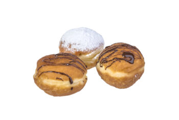 Mini pączki z&nbsp;różą, z&nbsp;adwokatem